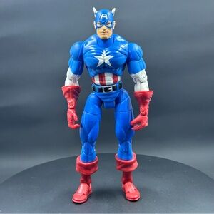 Toy Biz Marvel Legends Series 1 Captain America Action Figure 2002 Loose RATTLE